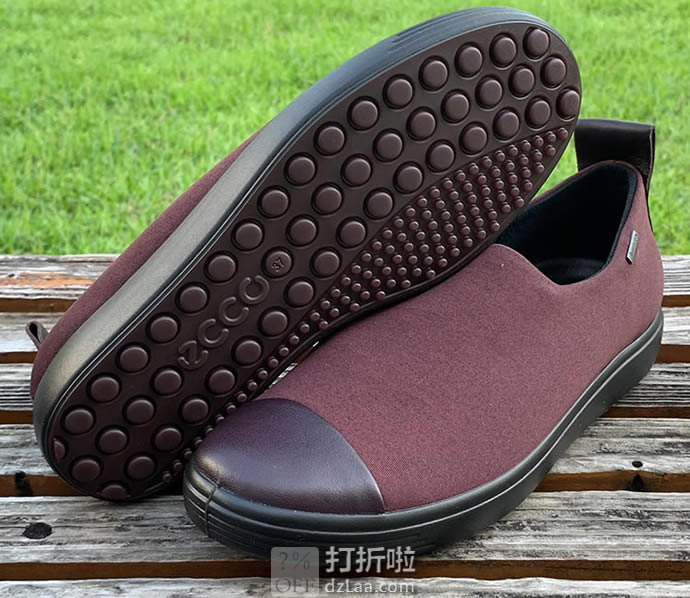 ECCO 爱步 soft 7 柔酷7号 Gore-tex防水 女式坡跟乐福鞋 ¥360.04起
