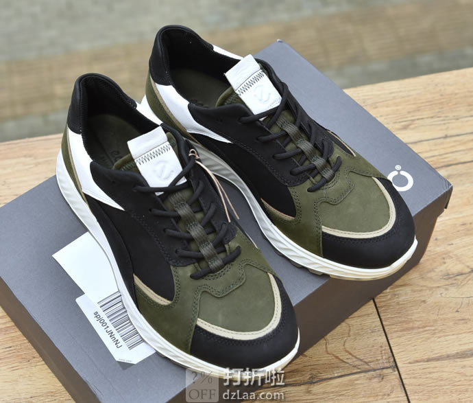 ECCO 爱步 ST.1 适动 男式系带休闲运动鞋 43码¥533.69