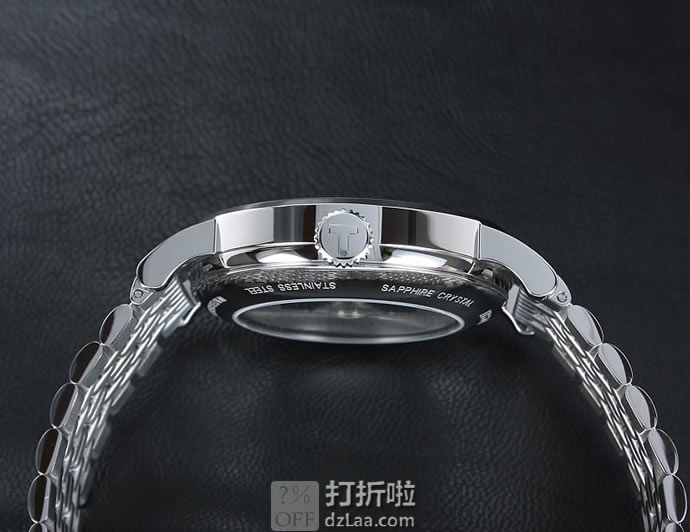 TISSOT 天梭 魅时系列 T109.407.11.032.00 中性款 机械表 优惠码折后2.97 海淘关税补贴到手约￥1526