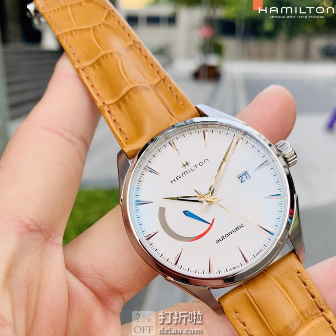 Hamilton 汉米尔顿 Jazzmaster 爵士大师系列 H32635511 男式机械表 优惠码折后9 海淘转运关税补贴到手约￥3786 天猫￥28971