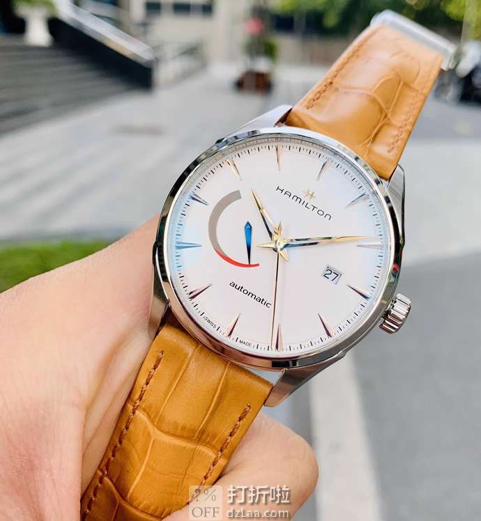 Hamilton 汉米尔顿 Jazzmaster 爵士大师系列 H32635511 男式机械表 优惠码折后9 海淘转运关税补贴到手约￥3786 天猫￥28971