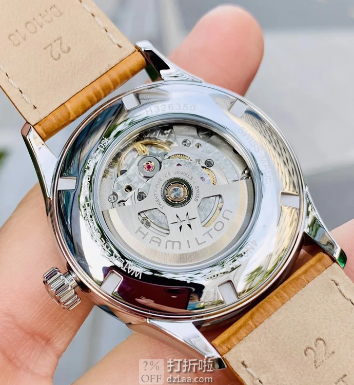 Hamilton 汉米尔顿 Jazzmaster 爵士大师系列 H32635511 男式机械表 优惠码折后9 海淘转运关税补贴到手约￥3786 天猫￥28971