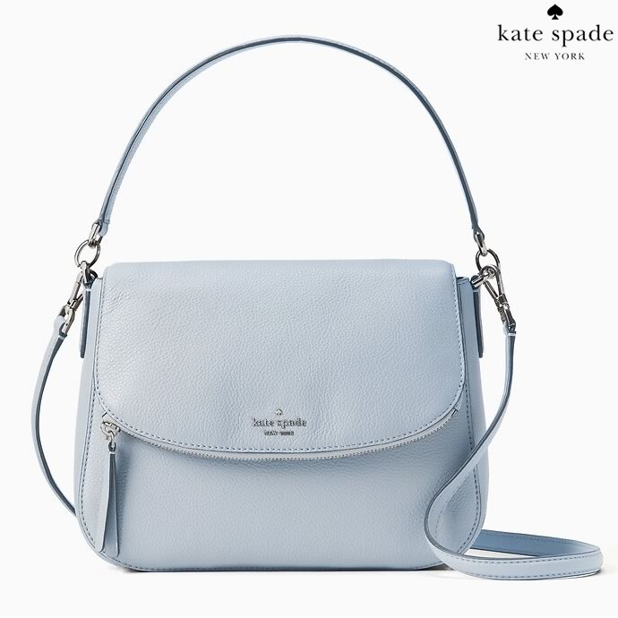 Kate Spade 凯特·丝蓓 Jackson 女式中号翻盖单肩包 WKRU6249 2.9折0.55 海淘转运到手约¥77651