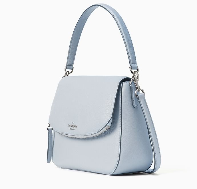 Kate Spade 凯特·丝蓓 Jackson 女式中号翻盖单肩包 WKRU6249 2.9折0.55 海淘转运到手约¥77651