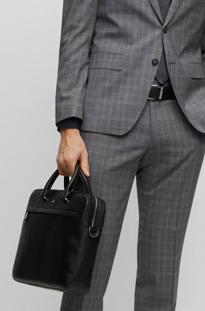 BOSS Hugo Boss 雨果·博斯 Ray_S Doc 仿皮 男式公文包 50490855 ¥883.53