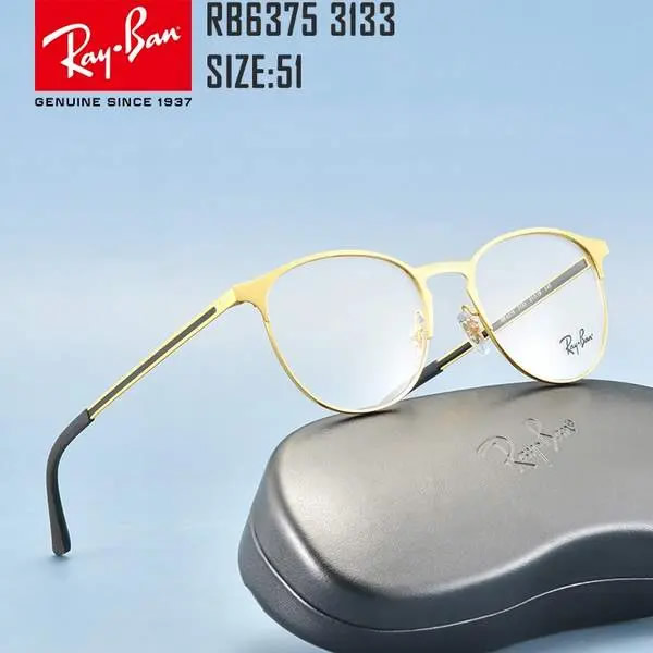 Ray-Ban 雷朋 RX6375 金属全框光学眼镜架 镇店之宝优惠码折后￥447.35 三色可选
